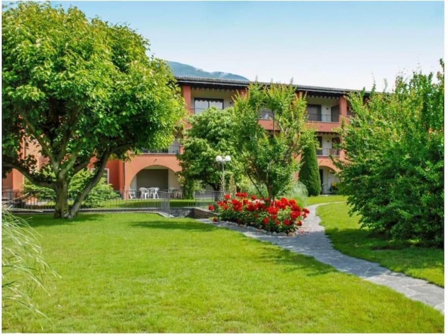Ascona: Residenza Sabrina,App 2.5 Locali E Piscina Apartamento Exterior foto