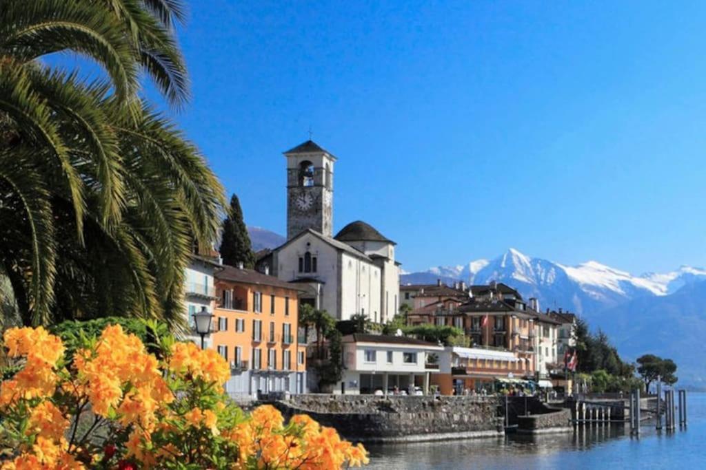 Ascona: Residenza Sabrina,App 2.5 Locali E Piscina Apartamento Exterior foto